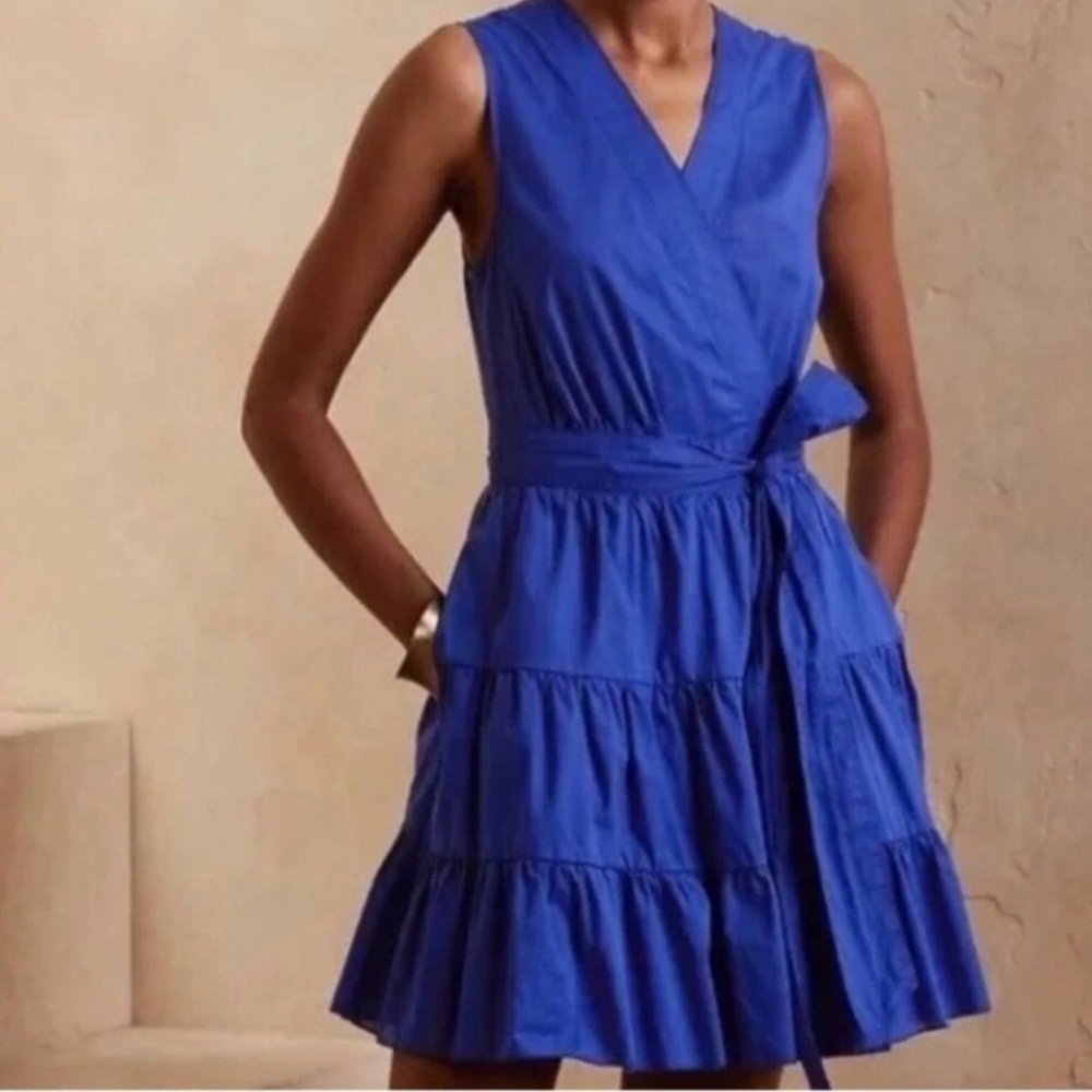 BANANA REPUBLIC Stampa Mini Dress SIZE: SMALL - Picture 2 of 3